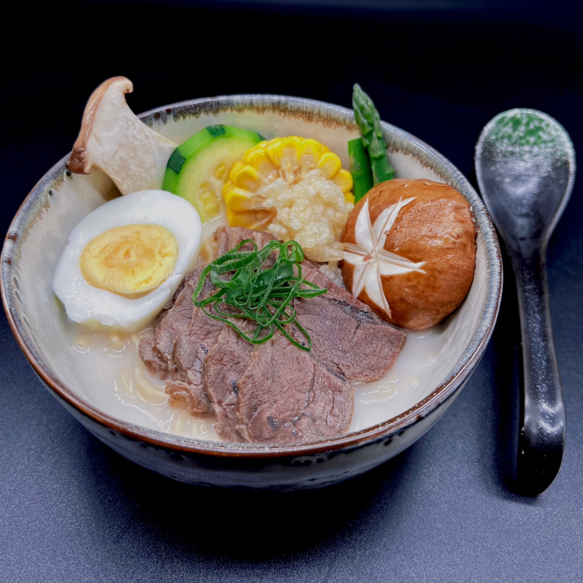 Ramen tonkotsu boeuf mariné