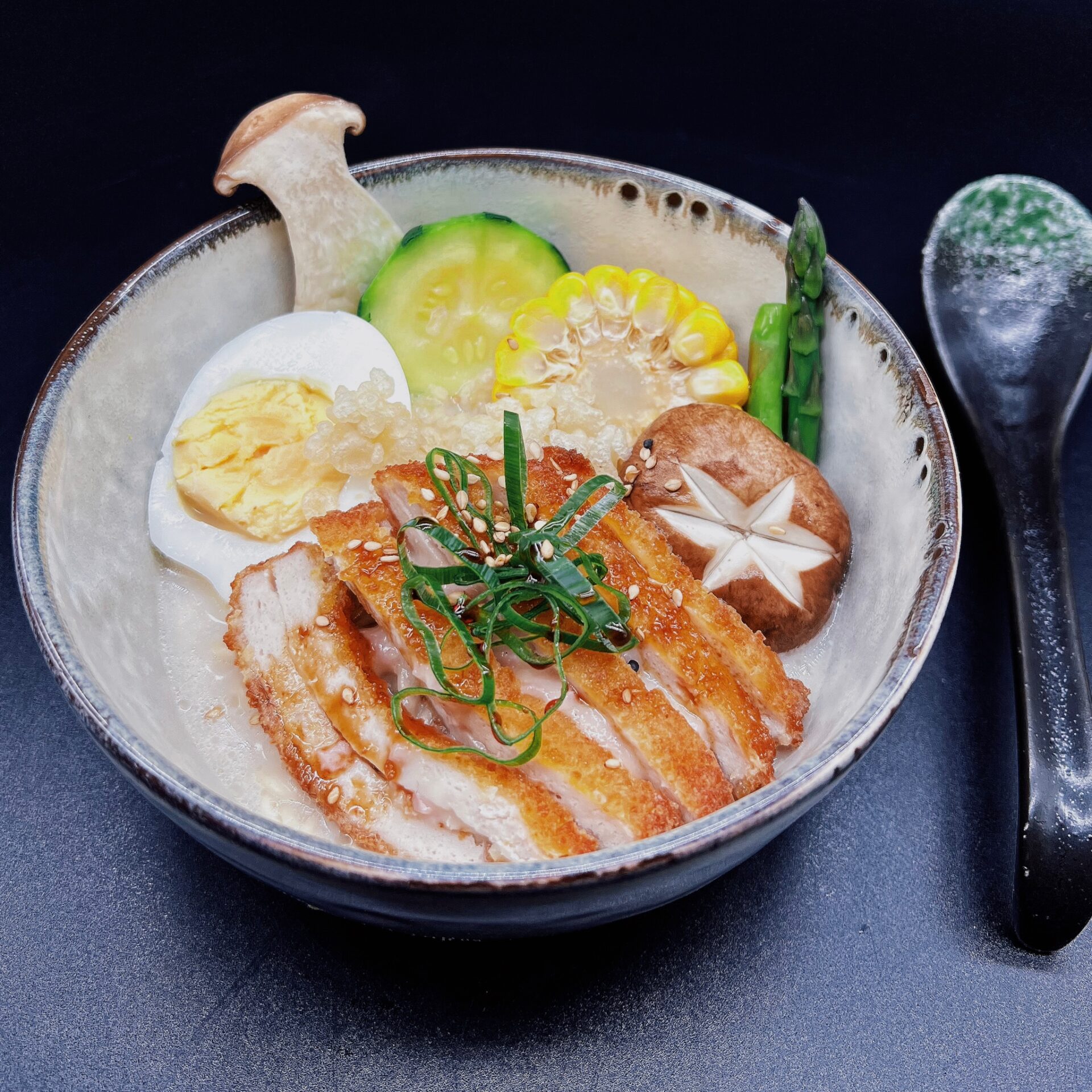 Ramen tonkotsu poulet panné